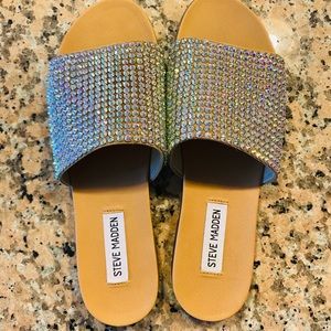 Steve Madden Iridescent Sparkly Flats